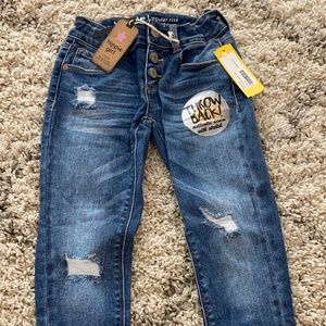 Hippie Girl girls cuffed jeans